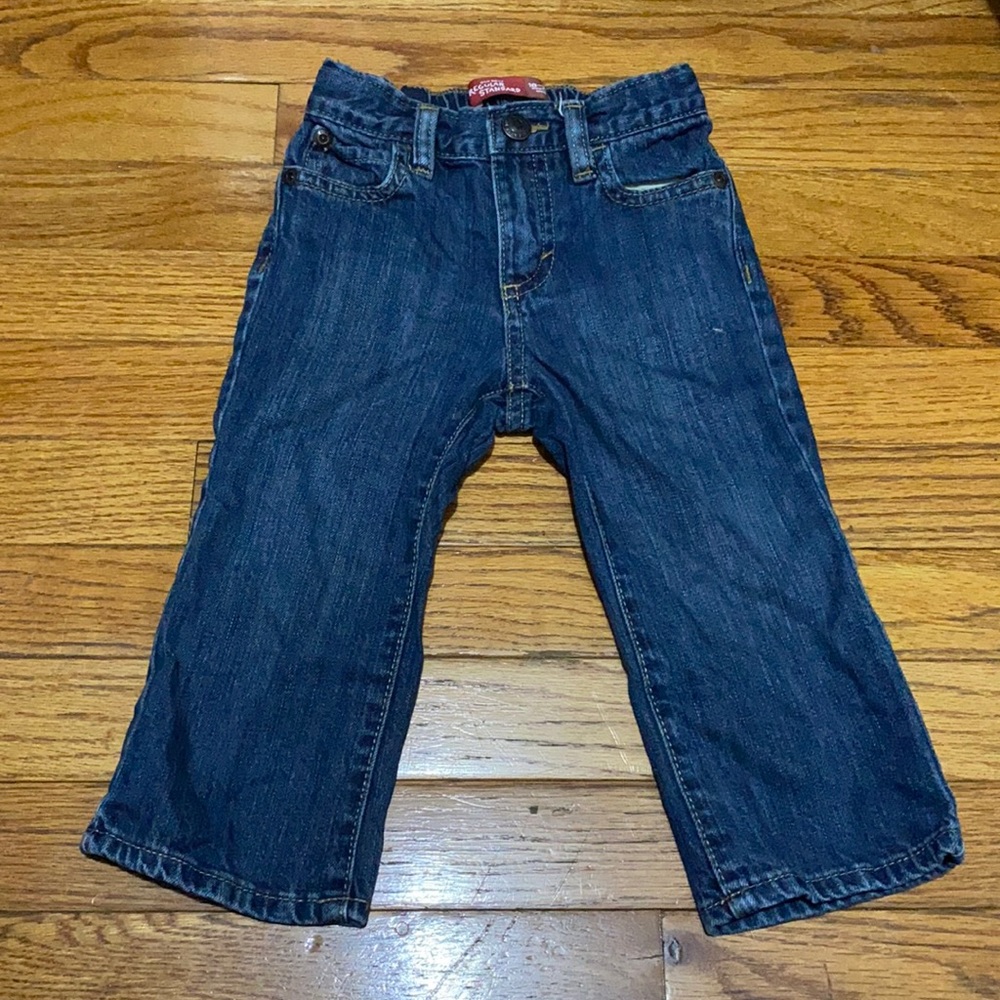 Old Navy ❤️ Kid's 100% Cotton Straight Leg Jean Size 18-24 Months (PRE-LOVED)